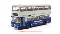 901013 Rapido West Midlands Fleetline Double Decker Bus number 6916 - WMT Blue/Grey - 7 HENLEY GREEN